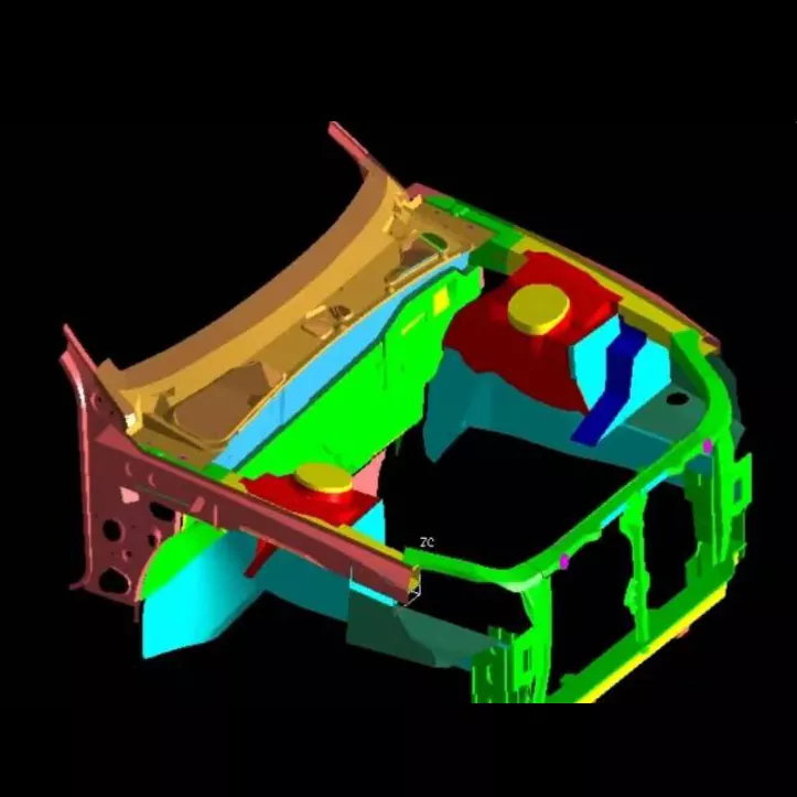 يموت ختم تجميع مقصورة محرك السيارات
