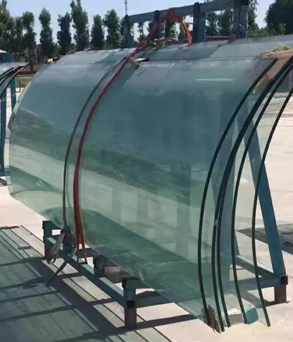 الصب المستمر والزجاج الساخن الانحناء